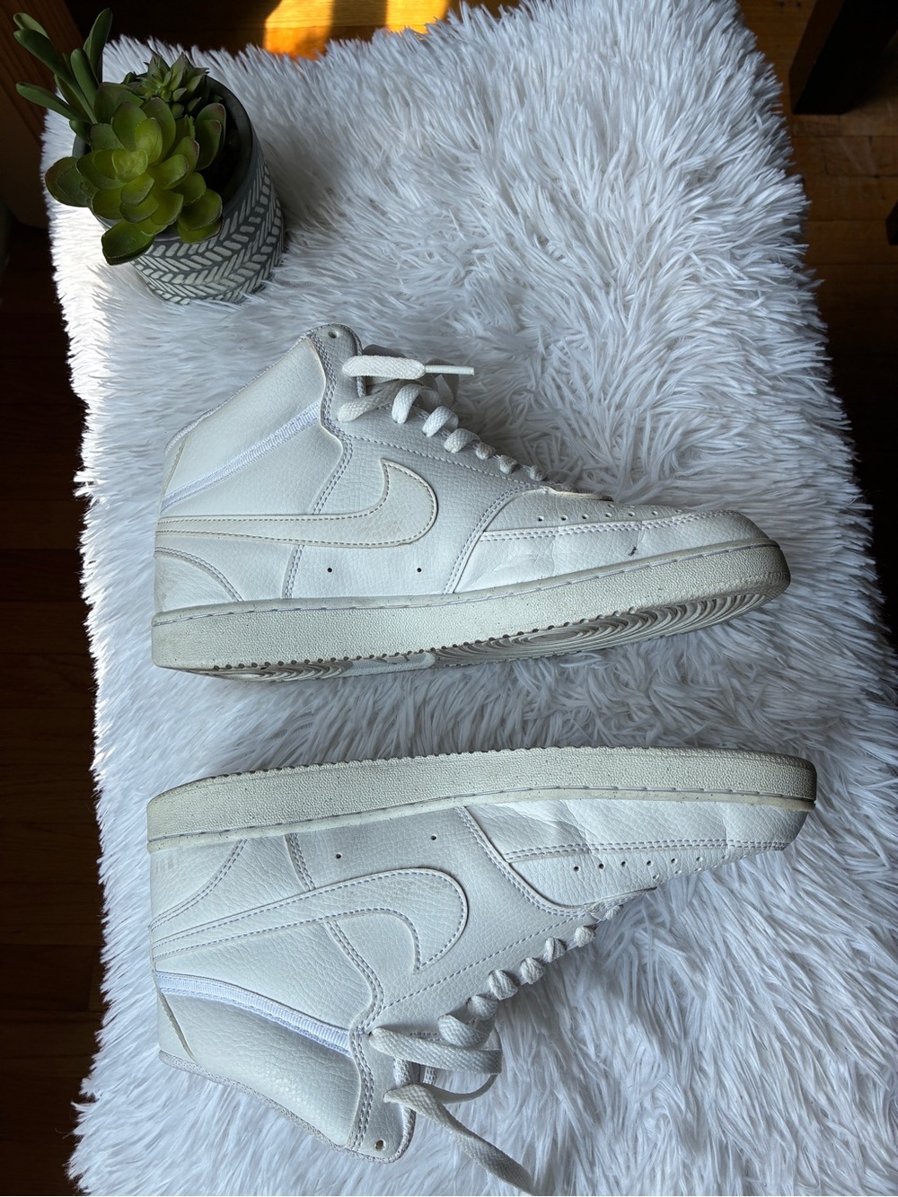 Nike Court Vision Mid Sneakers 🤍 - Picture 7 of 8